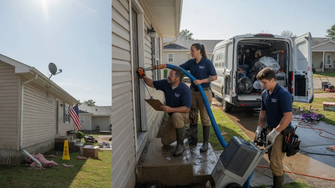 Ceiling Water Damage Restoration in Winnebago, NE near me